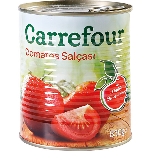 Carrefour Domates Salçası 830 G Teneke Carrefour Domates Salçası 830 G Teneke