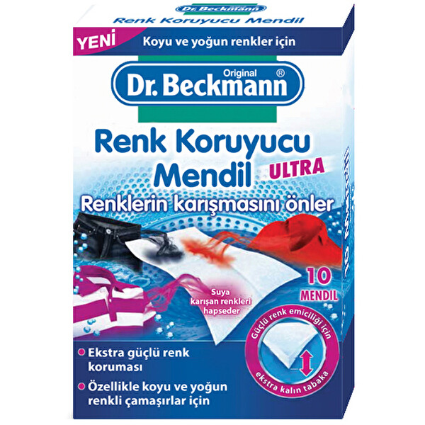 Dr. Beckmann Aktif Beyazlatıcı Mendil 10 Adet