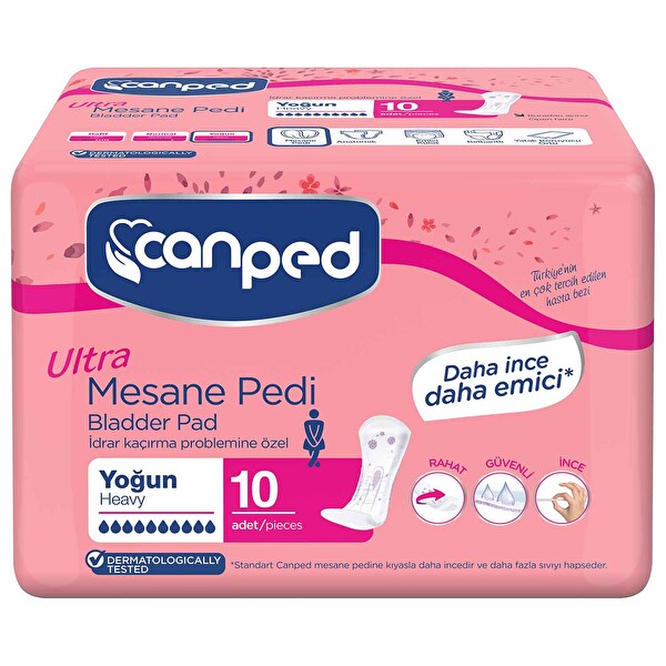 Canped Ultra Mesane Pedi Yoğun 10'lu