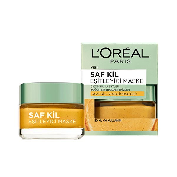 L Oreal Paris Saf Kil Esitleyici Sari Maske 50 Ml 30205630 Carrefoursa
