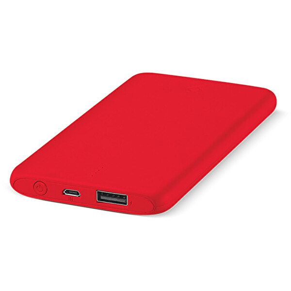 TTEC Powerslim 5.000 mAh Taşınabilir Kırmızı Şarj Cihazı TTEC Powerslim 5.000 mAh Taşınabilir Kırmızı Şarj Cihazı