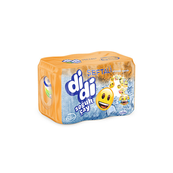 Didi Soğuk Çay Şeftali Kutu 6*330 ml Didi Soğuk Çay Şeftali Kutu 6*330 ml