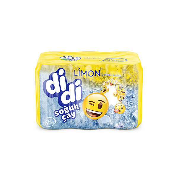 Didi Soğuk Çay Limon Kutu 6*330 ml Didi Soğuk Çay Limon Kutu 6*330 ml