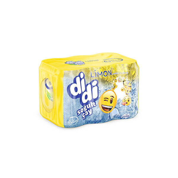 Didi Soğuk Çay Limon Kutu 6*330 ml Didi Soğuk Çay Limon Kutu 6*330 ml