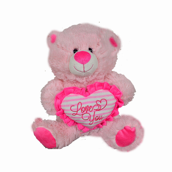 Vardem Peluş Kalpli Ayı 28 cm Vardem Peluş Kalpli Ayı 28 cm
