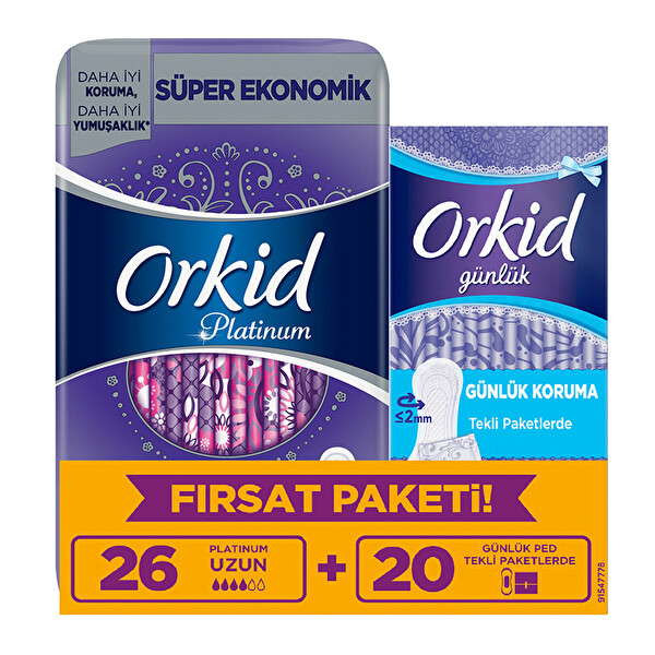 Ork Plat 4 Uzun + Günl Tek Paket 20'Li