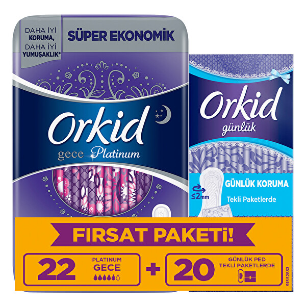 Ork Plat 4 Gece + Günl Tek Paket 20'Li Ork Plat 4 Gece + Günl Tek Paket 20'Li