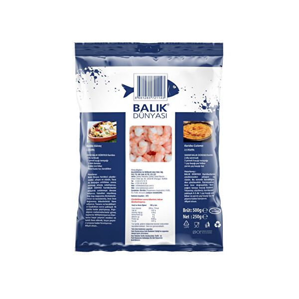 balik dunyasi et karides 500 g fiyat arsivi