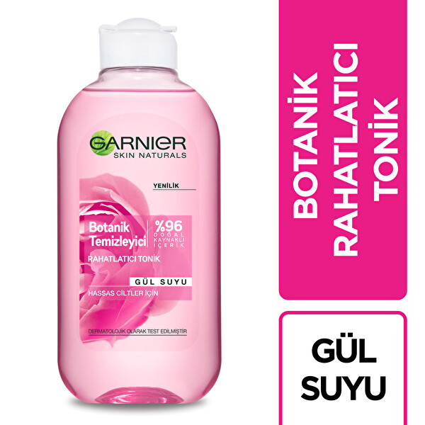 Garnier Hassas Ciltler Icin Botanik Rahatlatici Tonik Gul Suyu 200 Ml 30207341 Carrefoursa