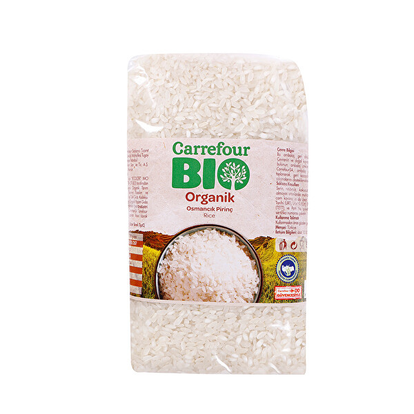 Carrefour Bio Organik Osmancık Pirinç 1 kg Carrefour Bio Organik Osmancık Pirinç 1 kg