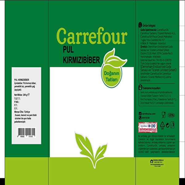 Carrefour Pul Biber 200 G 30209201 Carrefoursa