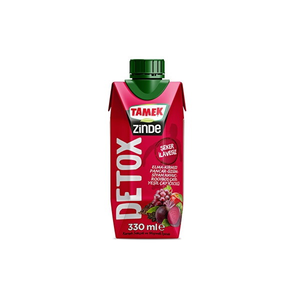 Tamek Zinde Detox Kırmızı 330ml TP Tamek Zinde Detox Kırmızı 330ml TP