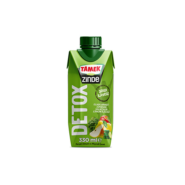 Tamek Zinde Detox Yeşil 330 ml