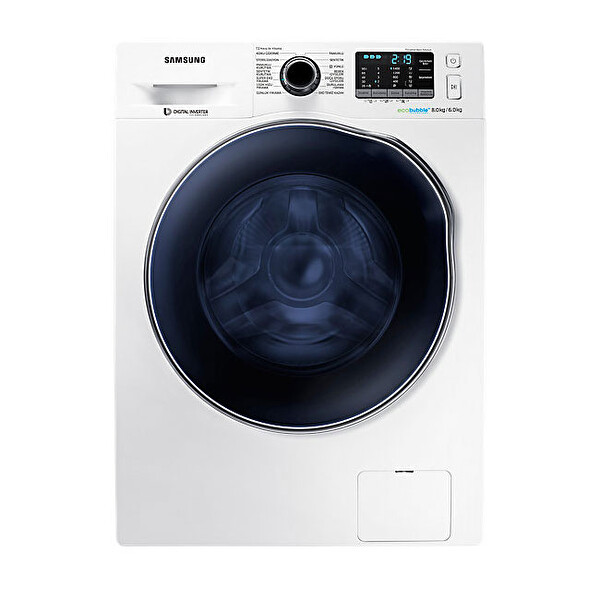 Samsung WD80J5410AW/AH 8/6 Kurutmalı Çamaşır Makinesi Samsung WD80J5410AW/AH 8/6 Kurutmalı Çamaşır Makinesi