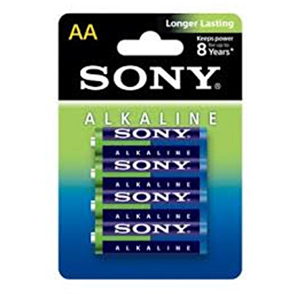 Sony Blue Alkalin Kalem Pil AA 4'lü