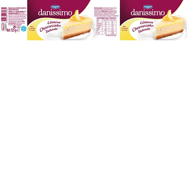 Danissimo Limonlu Cheesecake 125 g Danissimo Limonlu Cheesecake 125 g