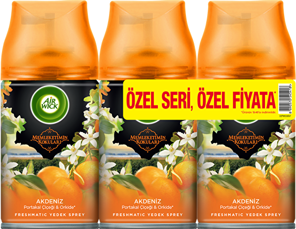 Air.Oda Kok.Mak 3'Lü Yedek Akdeniz