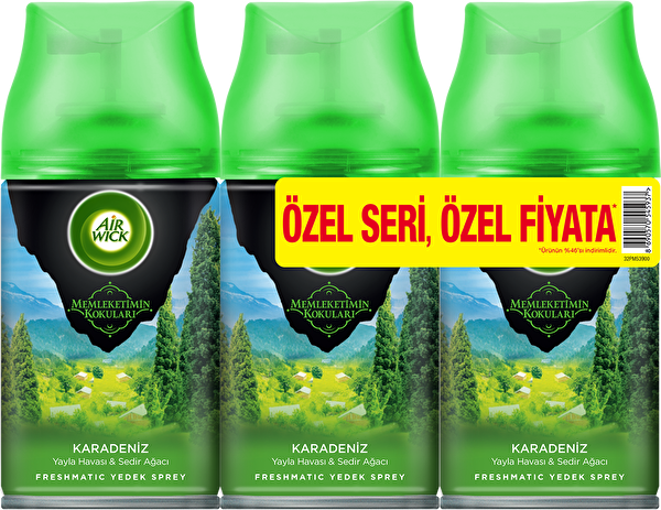 Air.Oda Kok.Mak.3'Lü Yedek Karadeniz Air.Oda Kok.Mak.3'Lü Yedek Karadeniz