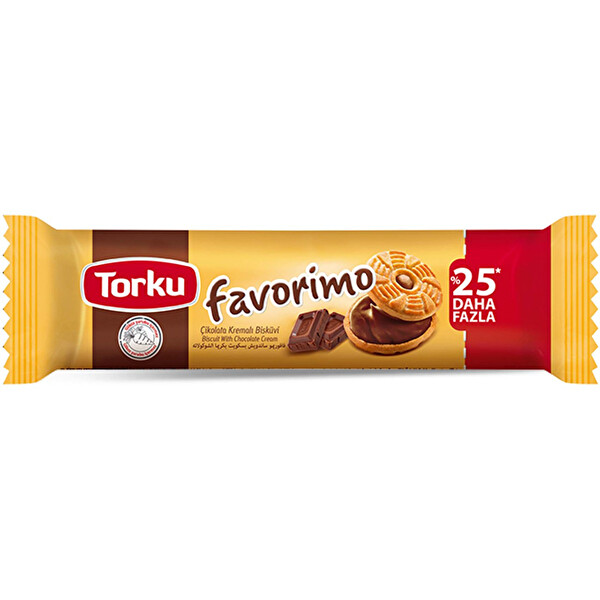 Torku Favorimo Çikolata Kremalı Bisküvi 76 g Torku Favorimo Çikolata Kremalı Bisküvi 76 g