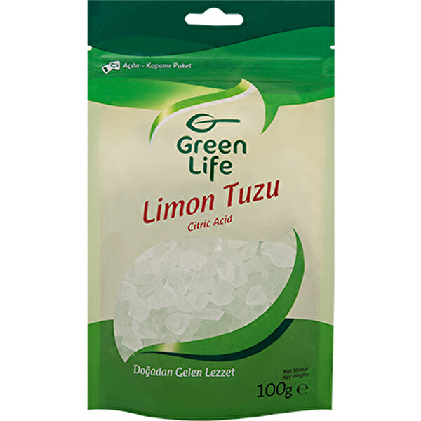 Green Lıfe Limon Tuzu Reg.Doypack 100 Gr Green Lıfe Limon Tuzu Reg.Doypack 100 Gr