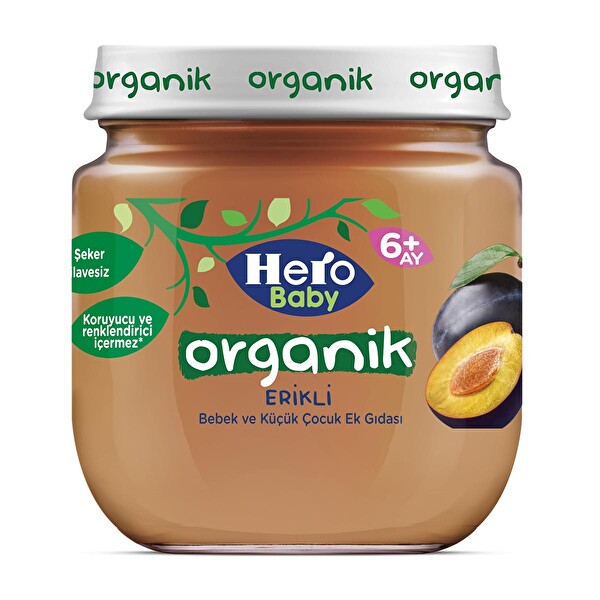 Hero Baby Organik Erik Püresi Hero Baby Organik Erik Püresi