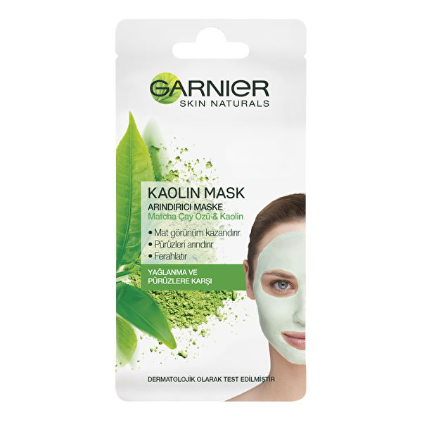 Garnier Arındırıcı Maske Matcha Çay Özü & Kaolin Garnier Arındırıcı Maske Matcha Çay Özü & Kaolin