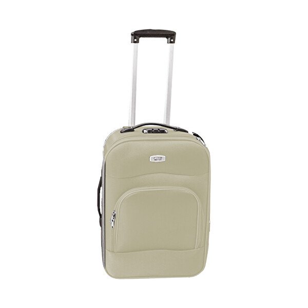 KK-31.3 Sert 4 Tekerlekli Bej Valiz 75 cm KK-31.3 Sert 4 Tekerlekli Bej Valiz 75 cm