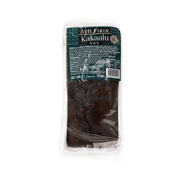 Asil Fırın Kakaolu Kek 260 Gr Asil Fırın Kakaolu Kek 260 Gr