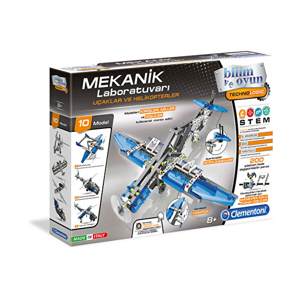 Clementoni Mekanik Laboratuvarı - Uçaklar & Helikopter