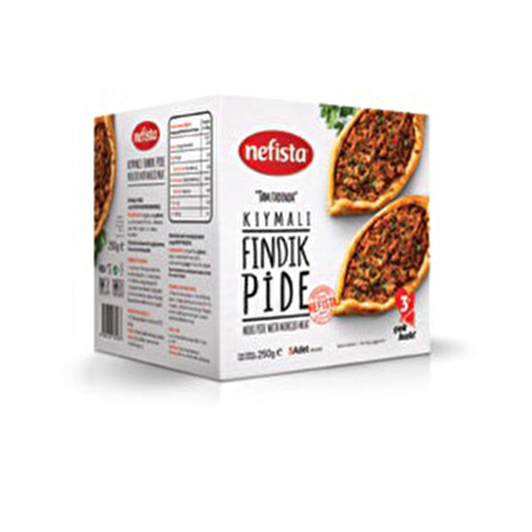 Nefista Kıymalı Fındık Pide 250 gr Nefista Kıymalı Fındık Pide 250 gr