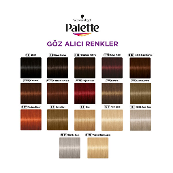 Palette Göz Alıcı Renkler 6-70 Çilekli Çikolata