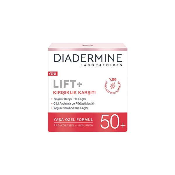 Diadermine Kırışıklık Karşıtı Lift+ 50+Gündüz Kremi Diadermine Kırışıklık Karşıtı Lift+ 50+Gündüz Kremi