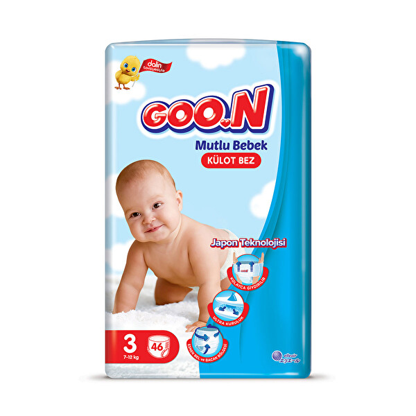 Goo N Mutlu Bebek Kulot Bez 3 Numara 50 Li 30214922 Carrefoursa