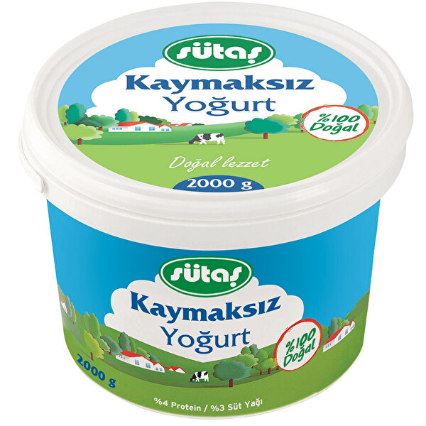 Sutas Kaymaksiz Yogurt 2 Kg 30214981 Carrefoursa