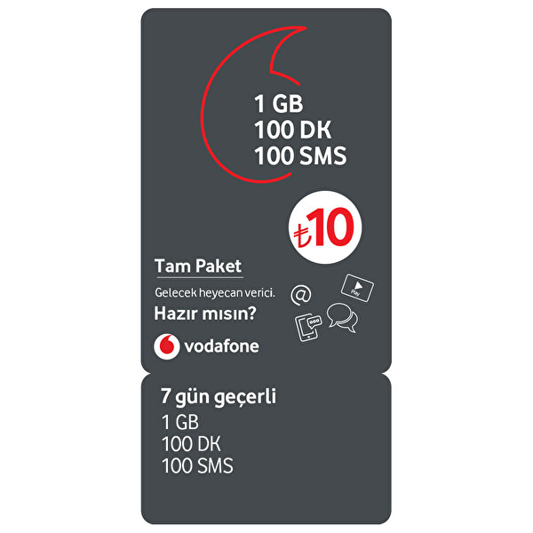 vodafone sanal tam paket