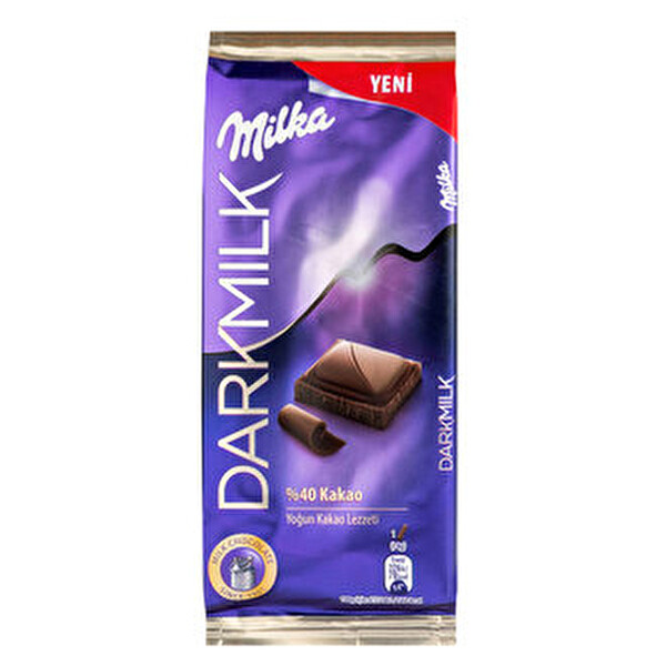 Milka Dark Milk Sütlü Çikolata 84 g