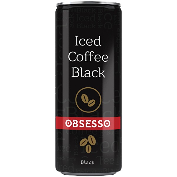 Obsesso Black Iced Coffee 250 ml Obsesso Black Iced Coffee 250 ml