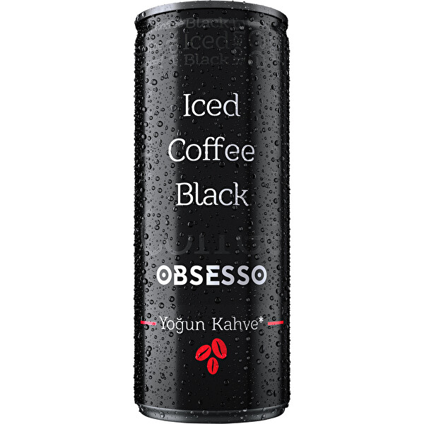 Obsesso Black Iced Coffee 250 ml