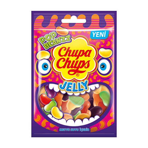 Chupa Chups Pop Beanzz Yumuşak Şeker 35g Chupa Chups Pop Beanzz Yumuşak Şeker 35g