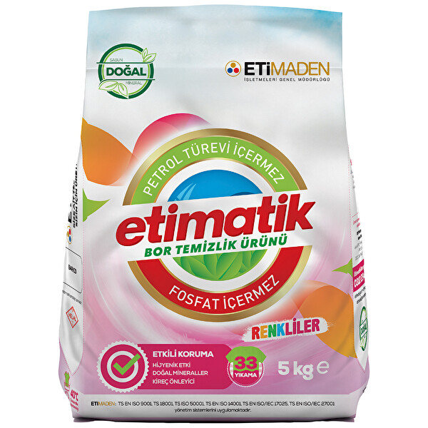 Etimatik Renkliler 5 kg Etimatik Renkliler 5 kg