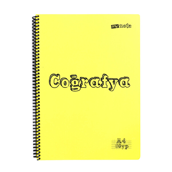 Mynote A4 80 Yaprak Kareli Coğrafya Defter Mynote A4 80 Yaprak Kareli Coğrafya Defter