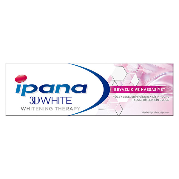 Ipana 3 Boyutlu Beyazlık Therapy Diş Macunu Hassas Beyazlık 75 ml Ipana 3 Boyutlu Beyazlık Therapy Diş Macunu Hassas Beyazlık 75 ml