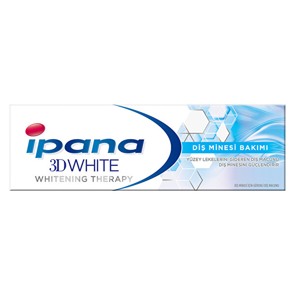 Ipana 3 Boyutlu Beyazlık Therapy Diş Macunu Diş Minesi Bakımı 75 ml Ipana 3 Boyutlu Beyazlık Therapy Diş Macunu Diş Minesi Bakımı 75 ml