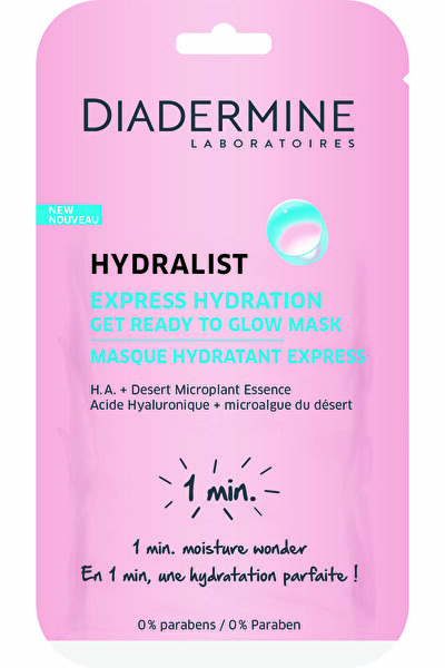 Diadermine Hydralist Express Hydratıon - Nem Maskesi 8 ml Diadermine Hydralist Express Hydratıon - Nem Maskesi 8 ml