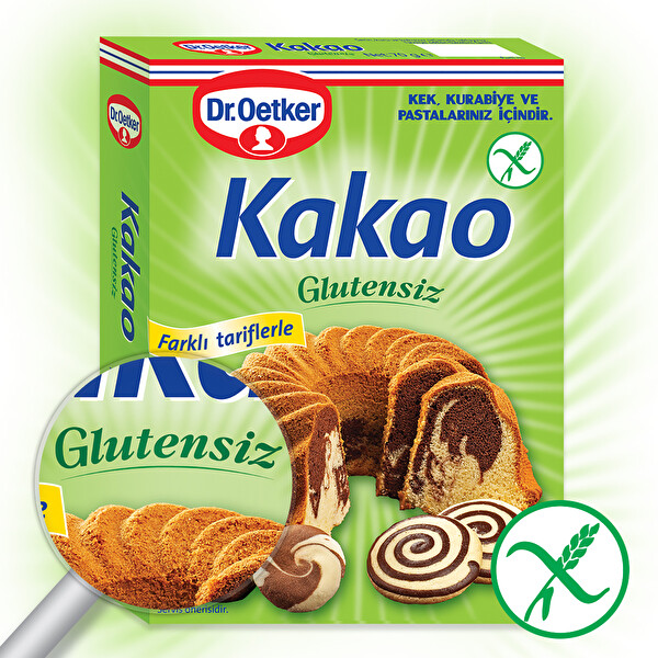 Dr. Oetker Glutensiz Kakao 70 G