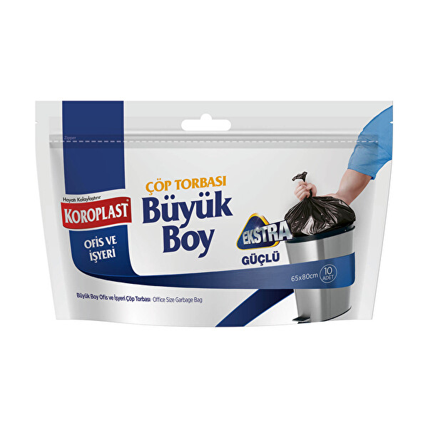 Koroplast Extra Güçlü Büyük Çöp Torbası Koroplast Extra Güçlü Büyük Çöp Torbası