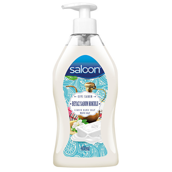 Saloon Beyaz Sabun Kokulu Sivi Sabun 400 Ml 30221242 Carrefoursa