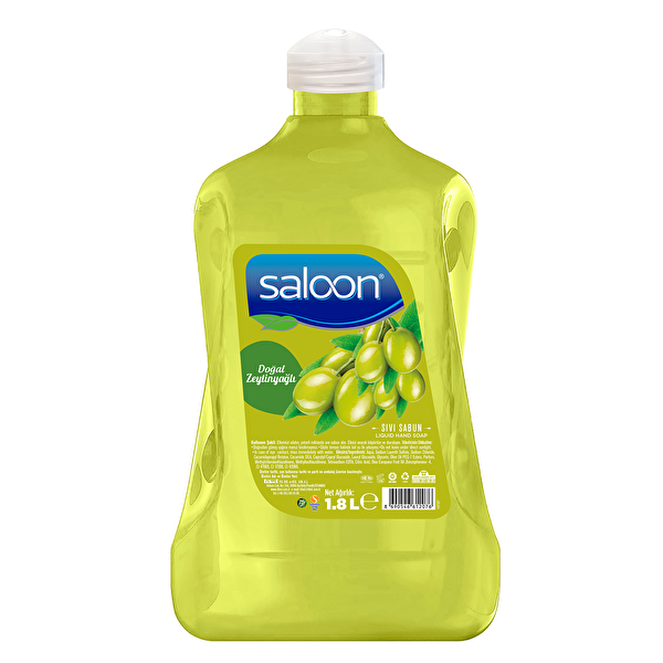 Saloon Zeytinyağlı Sıvı Sabun 1,8 lt