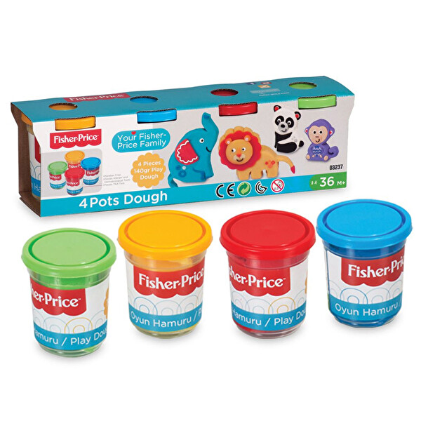 Fisher Price Oyun Hamuru 4'lü 448 g