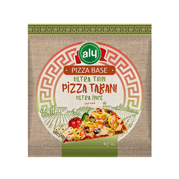 Aly Proteinli Pizza Tabanı 440 g 4 Adet